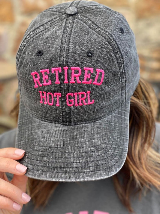 Retired Hot Girl Hat