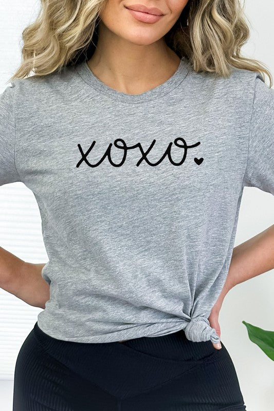 XOXO Heart Lover Romantic Valentines Day Tee